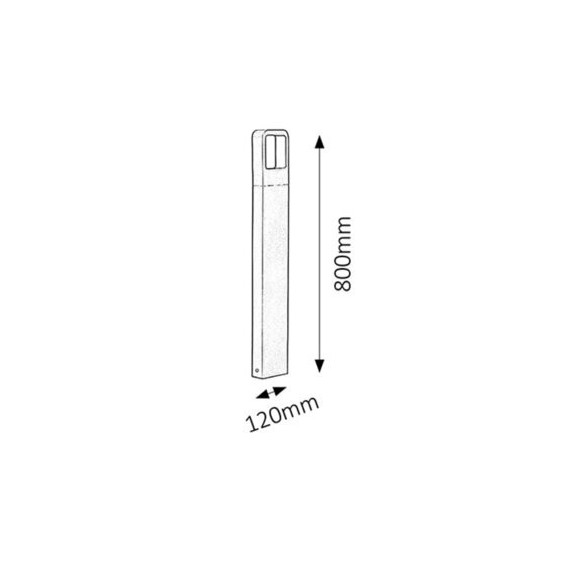 Lampa ogrodowa 5407 Ufo Rabalux