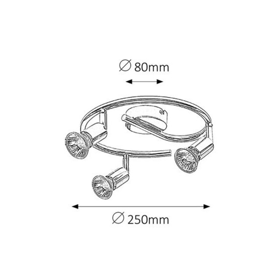 Lampa wewnętrzna 1627 SMD-LED Rabalux