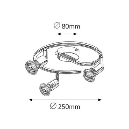 Lampa wewnętrzna 1627 SMD-LED Rabalux