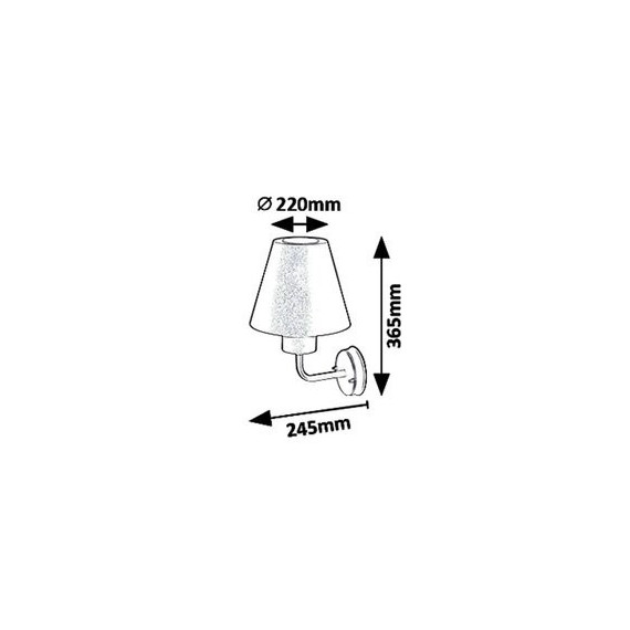 Lampa ogrodowa 8684 Stuttgart Rabalux