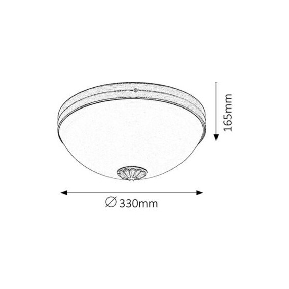 Lampa wewnętrzna 6790 Maliet Rabalux