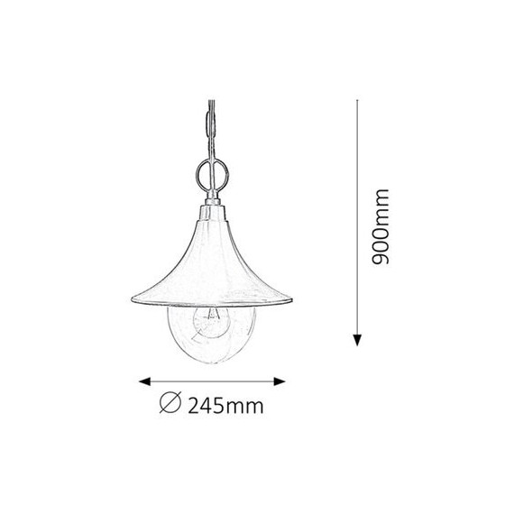 Lampa ogrodowa 1690 SMD-LED Rabalux
