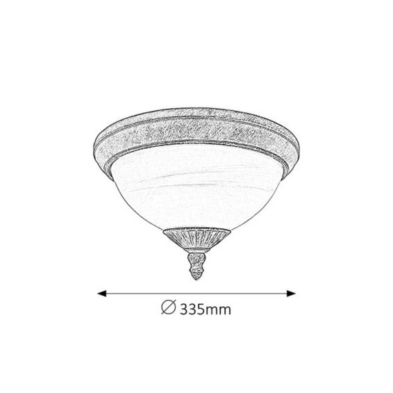 Lampa ogrodowa 4475 Ingrid Rabalux