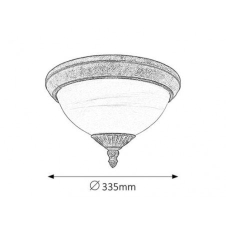 Lampa ogrodowa 4475 Ingrid Rabalux