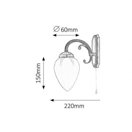 Lampa wewnętrzna 4108 Lollipop 2 Rabalux