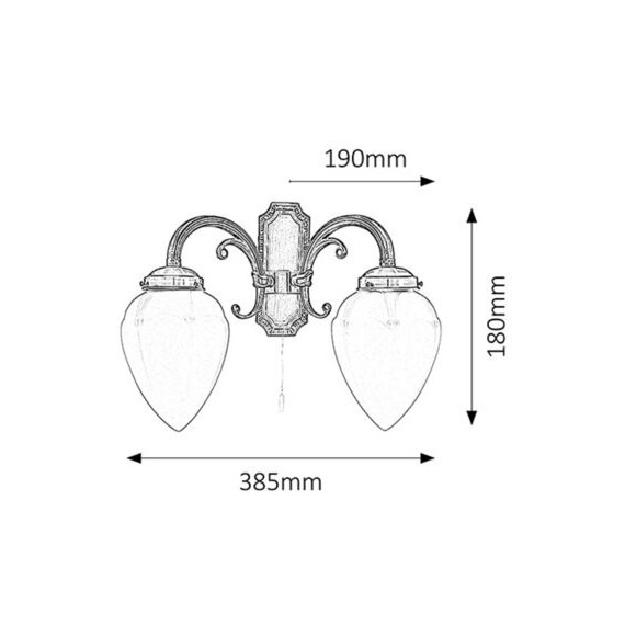 Lampa wewnętrzna 3488 Lorna Rabalux