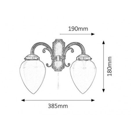 Lampa wewnętrzna 3488 Lorna Rabalux