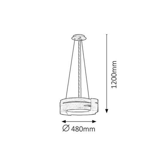 Lampa wewnętrzna 6176 Blossom Rabalux