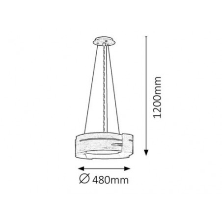 Lampa wewnętrzna 6176 Blossom Rabalux