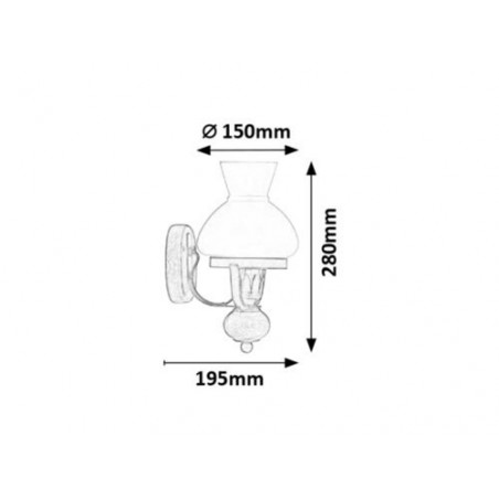 Lampa wewnętrzna 5795 Sasha Rabalux